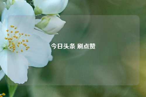 今日头条 刷点赞